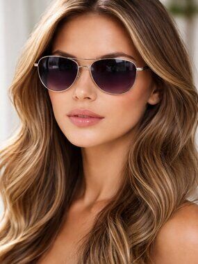 ✨ Coach Aviator Sunglasses – Like New, Never Worn